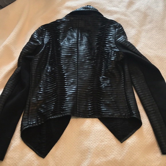 Blank NYC In the Moment vegan leather jacket - Picture 3 of 8